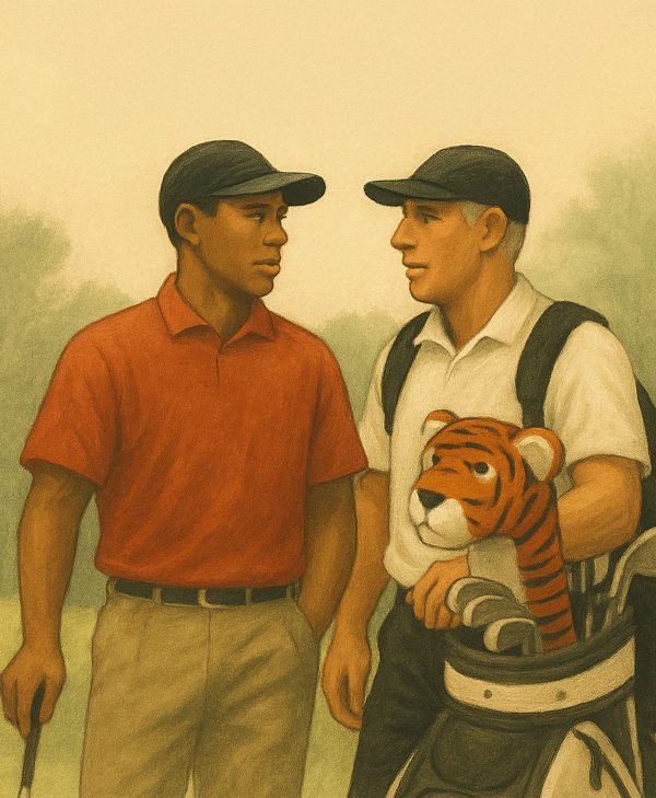 Behind the Greens: Tiger & Steve’s Roaring Saga✨