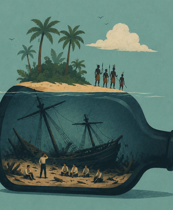 Shipwrecked Far From Home🚢